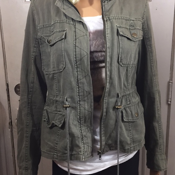 American Rag Jackets & Blazers - American Rag army utility jacket